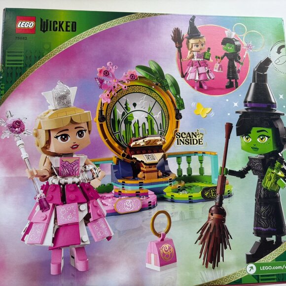 NEW Lego Wicket Elphaba & Glinda Figurines Set - 558 Pieces - Picture 6 of 10
